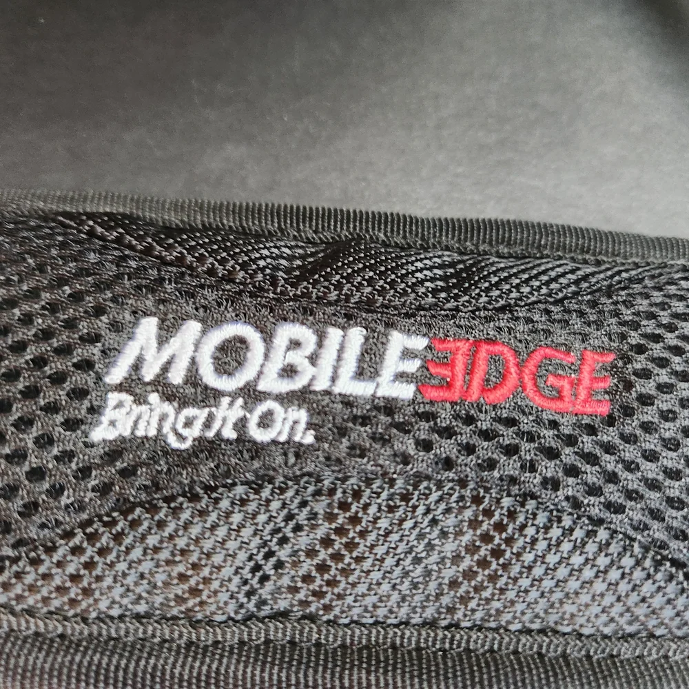 Black Sturdy Laptop Bag By Mobile Edge